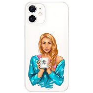 iSaprio Coffee Now - Redhead for iPhone 12 - Phone Cover