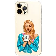 iSaprio Coffee Now - Redhead for iPhone 12 Pro - Phone Cover