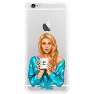 iSaprio Coffe Now - Redhead for iPhone 6 Plus - Phone Cover