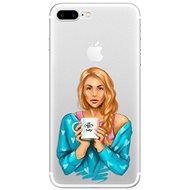 iSaprio Coffee Now - Redhead for iPhone 7 Plus/8 Plus - Phone Cover