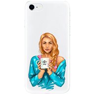 iSaprio Coffe Now - Redhead for iPhone SE 2020 - Phone Cover