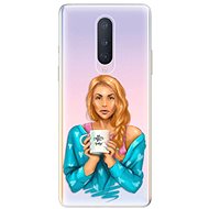iSaprio Coffe Now - Redhead for OnePlus 8 - Phone Cover