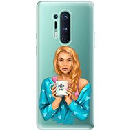 iSaprio Coffee Now - Redhead for OnePlus 8 Pro - Phone Cover
