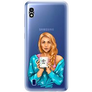 iSaprio Coffe Now - Redhead for Samsung Galaxy A10 - Phone Cover