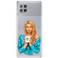 iSaprio Coffee Now - Redhead for Samsung Galaxy A42 - Phone Cover