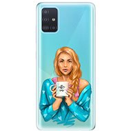 iSaprio Coffee Now - Redhead for Samsung Galaxy A51 - Phone Cover