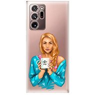iSaprio Coffee Now - Redhead for Samsung Galaxy Note 20 Ultra - Phone Cover