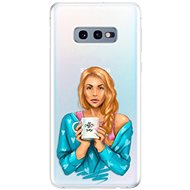 iSaprio Coffee Now - Redhead for Samsung Galaxy S10e - Phone Cover