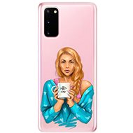 iSaprio Coffee Now - Redhead for Samsung Galaxy S20 - Phone Cover