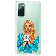 iSaprio Coffe Now - Redhead for Samsung Galaxy S20 FE - Phone Cover