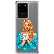 iSaprio Coffee Now - Redhead for Samsung Galaxy S20 Ultra - Phone Cover