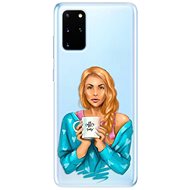iSaprio Coffe Now - Redhead for Samsung Galaxy S20+ - Phone Cover
