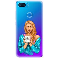 iSaprio Coffee Now - Redhead for Xiaomi Mi 8 Lite - Phone Cover