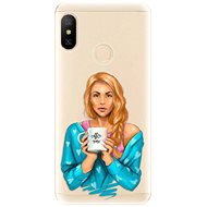 iSaprio Coffe Now - Redhead for Xiaomi Mi A2 Lite - Phone Cover