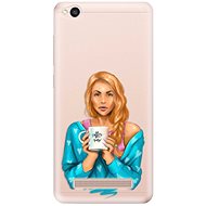 iSaprio Coffee Now - Redhead for Xiaomi Redmi 4A - Phone Cover