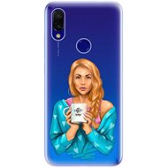 iSaprio Coffee Now - Redhead for Xiaomi Redmi 7 - Phone Cover