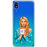 iSaprio Coffee Now - Redhead for Xiaomi Redmi 7A - Phone Cover