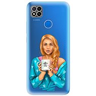 iSaprio Coffee Now - Redhead for Xiaomi Redmi 9C - Phone Cover
