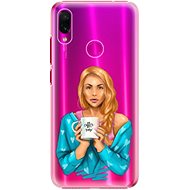 iSaprio Coffee Now - Redhead for Xiaomi Redmi Note 7 - Phone Cover