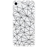 iSaprio Abstract Triangles for iPhone SE 2020 - Phone Cover