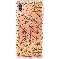 iSaprio Abstract Triangles for Samsung Galaxy A40 - Phone Cover