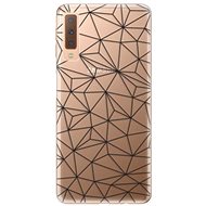 iSaprio Abstract Triangles for Samsung Galaxy A7 (2018) - Phone Cover