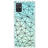 iSaprio Abstract Triangles for Samsung Galaxy A71 - Phone Cover