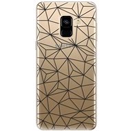 iSaprio Abstract Triangles for Samsung Galaxy A8 2018 - Phone Cover