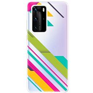 iSaprio Color Stripes 03 for Huawei P40 Pro - Phone Cover