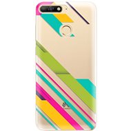 iSaprio Color Stripes 03 for Huawei Y6 Prime 2018 - Phone Cover