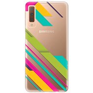 iSaprio Colour Stripes 03 for Samsung Galaxy A7 (2018) - Phone Cover