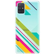 iSaprio Color Stripes 03 for Samsung Galaxy A71 - Phone Cover