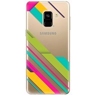 iSaprio Color Stripes 03 for Samsung Galaxy A8 2018 - Phone Cover