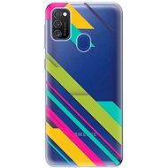 iSaprio Color Stripes 03 for Samsung Galaxy M21 - Phone Cover