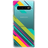 iSaprio Color Stripes 03 for Samsung Galaxy S10 - Phone Cover