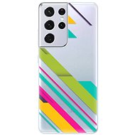 iSaprio Colour Stripes 03 for Samsung Galaxy S21 Ultra - Phone Cover