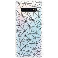 iSaprio Abstract Triangles for Samsung Galaxy S10+ - Phone Cover