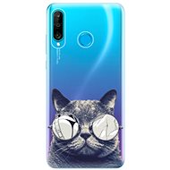 iSaprio Crazy Cat 01 for Huawei P30 Lite - Phone Cover