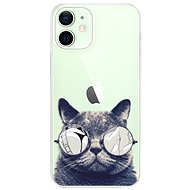 iSaprio Crazy Cat 01 for iPhone 12 mini - Phone Cover