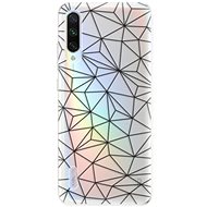 iSaprio Abstract Triangles 03 - black for Xiaomi Mi A3 - Phone Cover