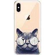 iSaprio Crazy Cat 01 for iPhone XS - Phone Cover