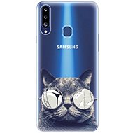 iSaprio Crazy Cat 01 for Samsung Galaxy A20s - Phone Cover