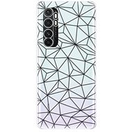iSaprio Abstract Triangles 03 - Black for Xiaomi Mi Note 10 Lite - Phone Cover