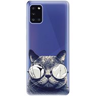 iSaprio Crazy Cat 01 for Samsung Galaxy A31 - Phone Cover