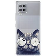 iSaprio Crazy Cat 01 for Samsung Galaxy A42 - Phone Cover