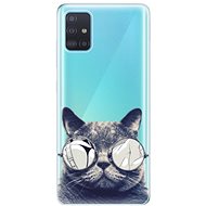 iSaprio Crazy Cat 01 for Samsung Galaxy A51 - Phone Cover