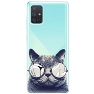 iSaprio Crazy Cat 01 for Samsung Galaxy A71 - Phone Cover