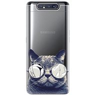 iSaprio Crazy Cat 01 for Samsung Galaxy A80 - Phone Cover