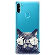iSaprio Crazy Cat 01 for Samsung Galaxy M11 - Phone Cover