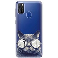 iSaprio Crazy Cat 01 for Samsung Galaxy M21 - Phone Cover